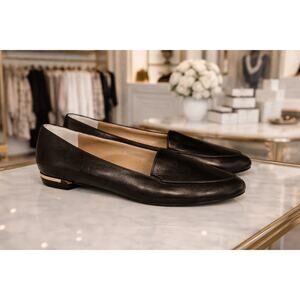 Vaneli Bronze Metallic Loafers Flats Almond Toe Size 9M New Professional Office